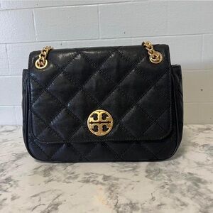 Black With Gold Accents Tory Burch Small Purse